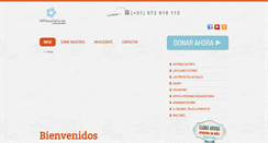 Desktop Screenshot of mipequenaayuda.com