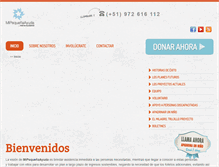 Tablet Screenshot of mipequenaayuda.com